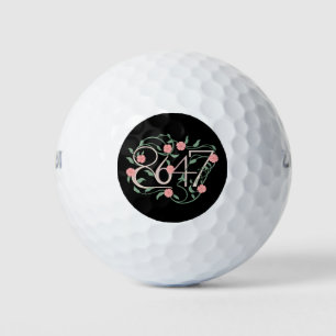 Floral Subtle Anti Trump 8647 86 47 Boho Golfball