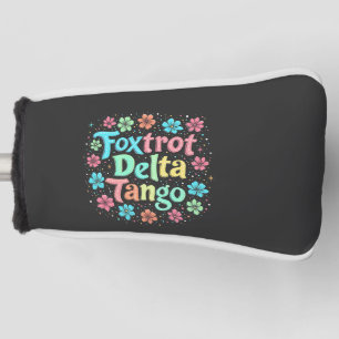 Floral Subtle Anti Trump 8647 Anti Maga Golf Headcover