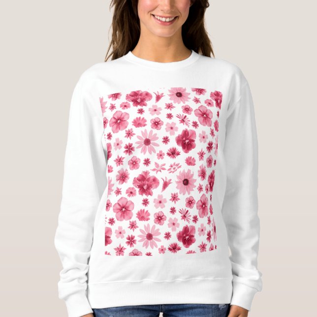 floral sudadera sweatshirt (Vorderseite)
