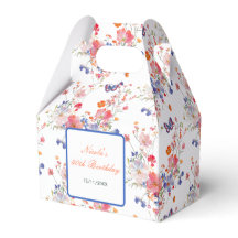 Floral Summer Butterfly Geburtstag