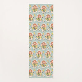 Floral Sunrise Yoga Mat Yogamatte