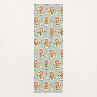 Floral Sunrise Yoga Mat Yogamatte