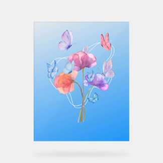 Floral Symphony Acrylschild