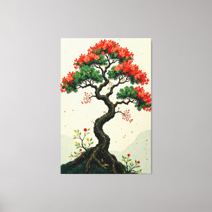 Floral Symphony Leinwanddruck