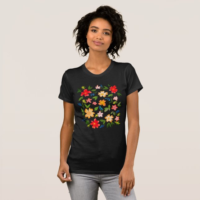 floral T-Shirt (Vorne ganz)