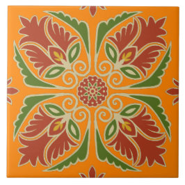 Floral Talavera Tile Fliese