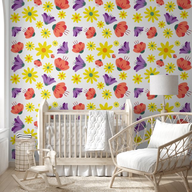 floral tapete (Kinder)