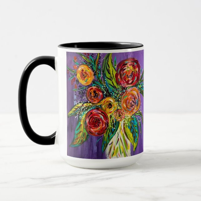 floral tasse (Links)