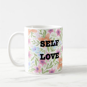 Floral Tasse zur Frühjahrszeit Gestalted kla