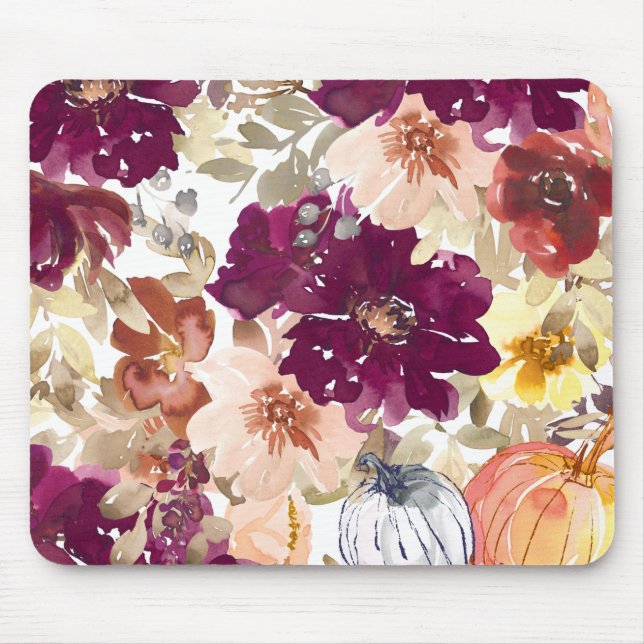 Floral Tattoo Mousepad (Vorne)
