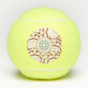 Floral Tennis Ball