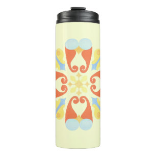 Floral Thermal Tumbler Thermosbecher