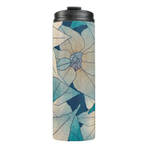 floral thermosbecher