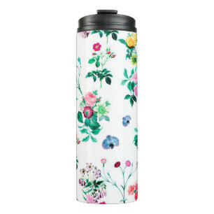 floral thermosbecher