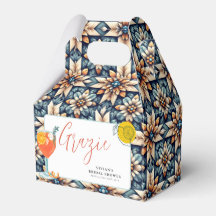 Floral Tile Juicy Orange Spritz Dusche