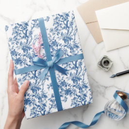 Floral Toile Geschenkpapier