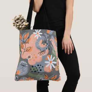 Floral Tote Bag