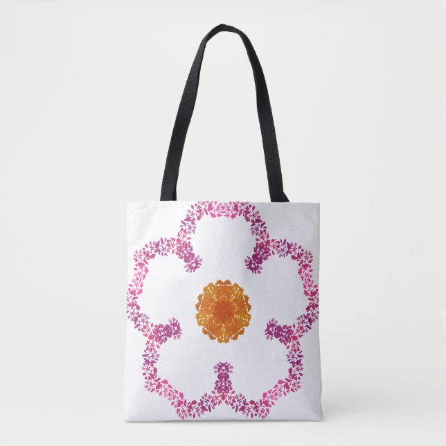 Floral Tote Bag (Vorderseite)