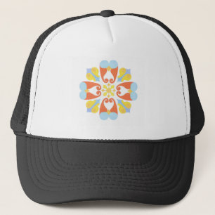 Floral Trucker Hat Truckerkappe