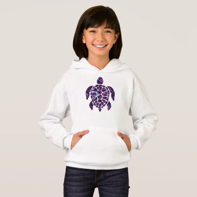 Floral Turtle Hoodie (Vorne ganz)