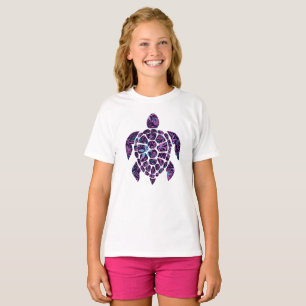 Floral Turtle T-Shirt