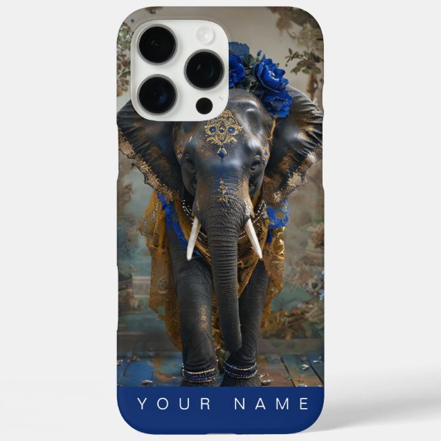 Floral Tusk Serenity Case-Mate iPhone Hülle (Rückseite)
