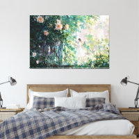 *~* Floral TV2 Vintage Art Gespanntes Leinwandbild