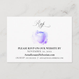 *~* Floral UAWG Website Rose Hochzeitsfeier Begleitkarte