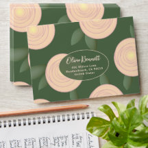 Floral-Umschlag mit zartem Charm