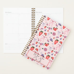 Floral und Strawberry Coquette Planer