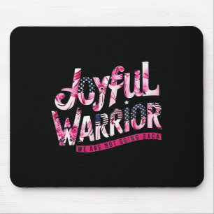 Floral US Flag Joyful Warrior Wir werden nicht wie Mousepad