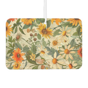 Floral Vintag - Air Freshener Autolufterfrischer