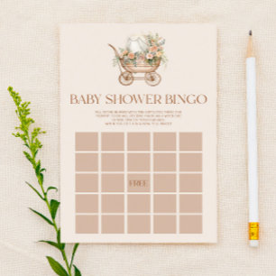 Floral Vintag Carriage Bingo Baby Shooting Game