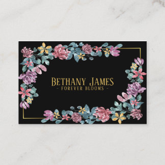 Floral - Visitenkarte