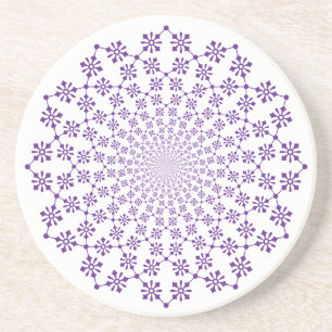 Floral Vortex Untersetzer