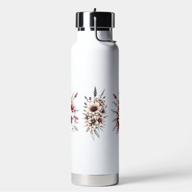 Floral Wasser Flasche (Links)
