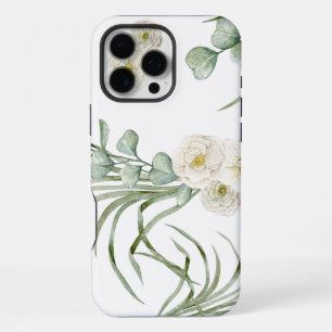 Floral Wasserfarbe Nahtloses Muster iPhone 16 Pro Max Hülle