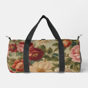 Floral Wasserfarbe Vintag Moderne Sammlung Duffle Bag