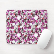 Floral Watercolor - Abstraktes Design in Rosa und 