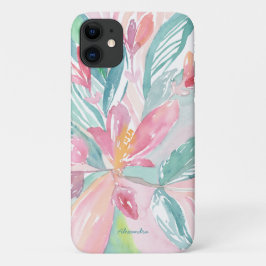 Floral Watercolor Art Custom Phone Case