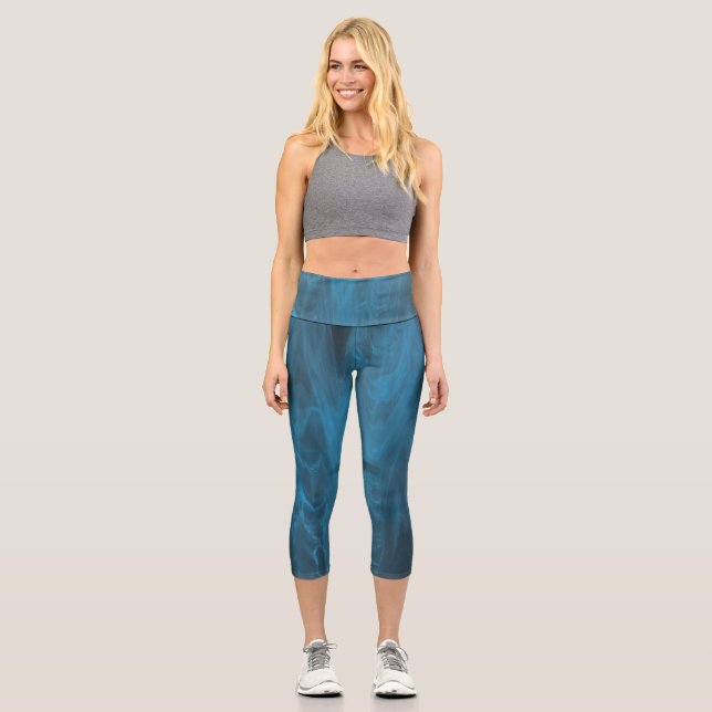 Floral Watercolor Beste Leggings für Springtime (Vorderseite)