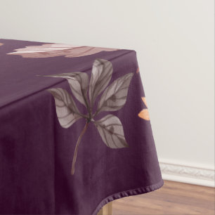 Floral Watercolor Erntedank Abendessen Tischdecke