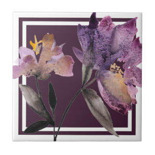 Floral Watercolor III Fliese