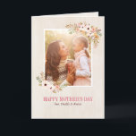 Floral Watercolor Muttertagskarte Karte<br><div class="desc">Schöne Watercolor Blumenkarte</div>