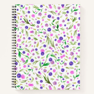 Floral Watercolor Notebook Journal für Mamas Notizbuch