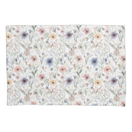 Floral Watercolor Styl Botanical Kissenbezug