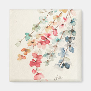 Floral Waterfall Magnet