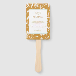 Floral Wedding Fächer