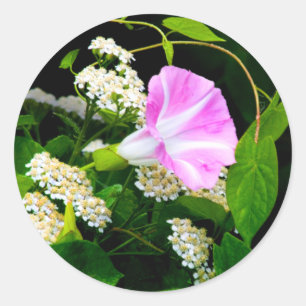 Floral Wedding Umschlag Aufkleber Sticker