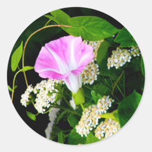 Floral Wedding Umschlag Aufkleber Sticker Groß